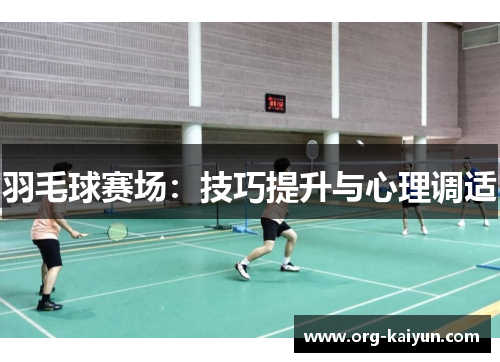 羽毛球赛场：技巧提升与心理调适