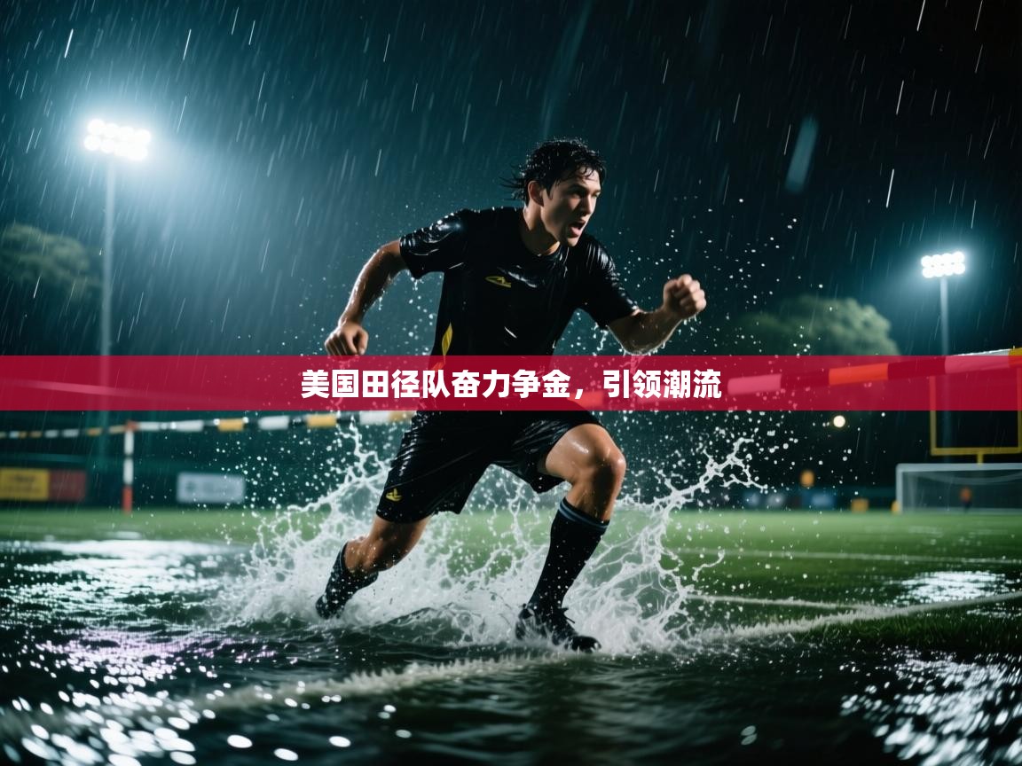美国田径队奋力争金，引领潮流